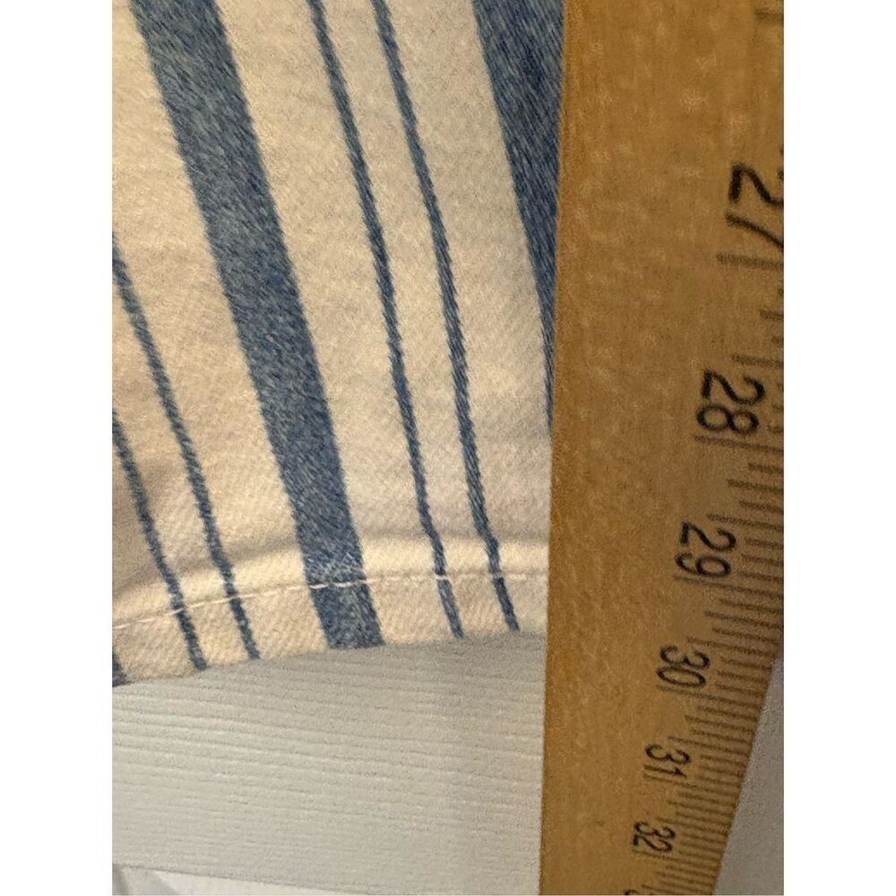 Vintage Striped Denim Shorts by Stefano - Picture 11 of 11
